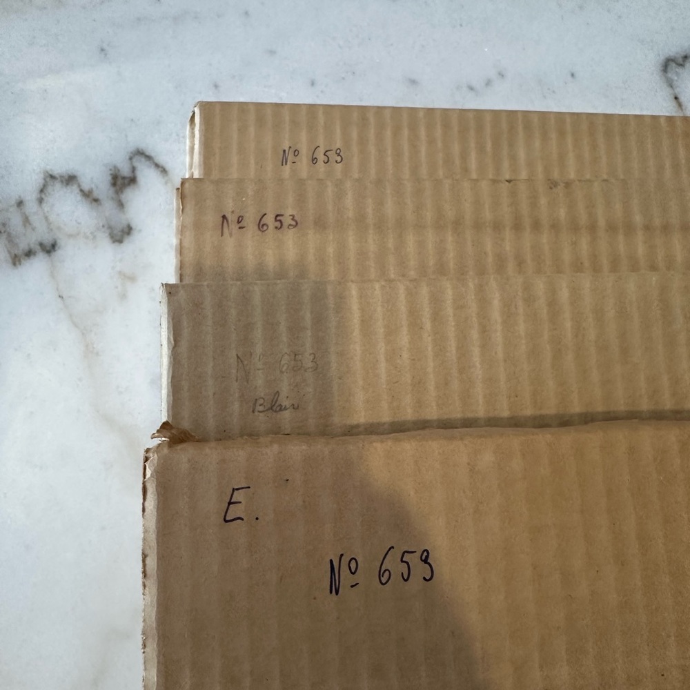 Vintage Daum Pate De Verre Four Seasons Plates in Original Boxes numbered 653 - Picture 4 of 11